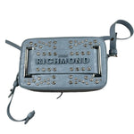 John Richmond Borsa Tinta Unita con Logo E Applicazioni per Bambina RGP26227BO AZZURRO JOHN RICHMOND 