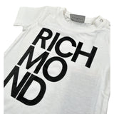 John Richmond Completo 2 Pezzi T-Shirt-Bermuda Bicolore Bianco/Nero per Neonato RIP22020TS BIANCO/NERO JOHN RICHMOND 