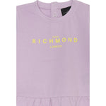 John Richmond Abito tinta unita con Stampa Lilla per Neonata RIP25005VEXXX LILLA JOHN RICHMOND 