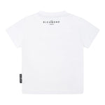 John Richmond T-Shirt Girocollo tinta unita con Stampa Bianco per Neonato RIP25014TSXXXX BIANCO JOHN RICHMOND 