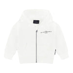 John Richmond Felpa con Zip E Cappuccio Tinta Unita per Neonato RIP25015FE BIANCO JOHN RICHMOND 
