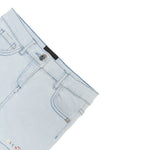 John Richmond Short In Denim Tinta Unita con Logo per Neonata RIP25031SHXXX AZZURRO JOHN RICHMOND 