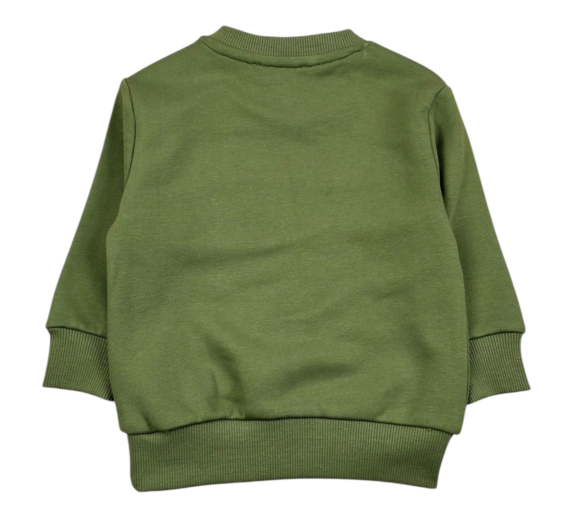 John Richmond Felpa Chiusa Girocollo Tinta Unita con Logo per Neonato RIP26014FE VERDE JOHN RICHMOND 