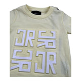 John Richmond T-Shirt Girocollo Tinta Unita con Logo per Neonato RIP26026TSO GIALLO JOHN RICHMOND 