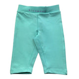 John Richmond Leggins Tinta Unita con Logo per Neonata RIP26086LE VERDE ACQUA JOHN RICHMOND 