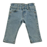 John Richmond Jeans Tinta Unita con Girovita Regolabile per Neonata RIP26106JE AZZURRO JOHN RICHMOND 