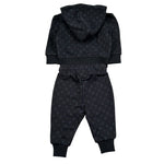 John Richmond Completo 2 Pezzi Felpa-Pantaloni per Neonato RIP26116CF NERO JOHN RICHMOND 