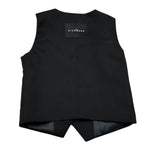 John Richmond Gilet Tinta Unita per Neonato RIP26125GT NERO JOHN RICHMOND 