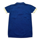 Trussardi Polo Mezza Manica Tinta Unita con Stampa per Bambino TBP26058PO BLU TRUSSARDI 