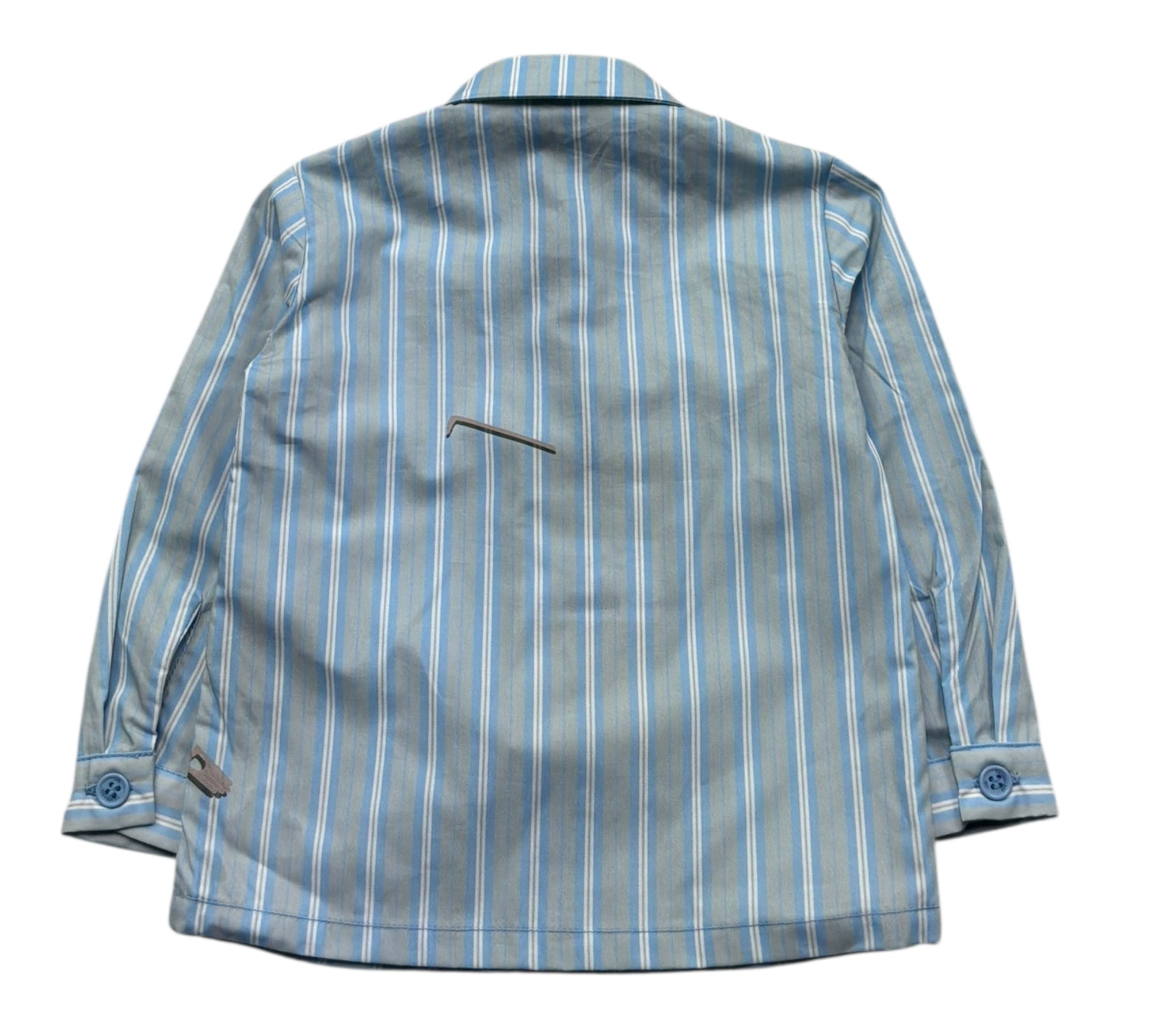 Trussardi Camicia Manica Lunga Tinta Unita per Neonato TIP26107CA AZZURRO TRUSSARDI 