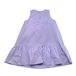 Moschino Abito Tinta Unita con Stampa per Bambina HDV0HE LILLA MOSCHINO 