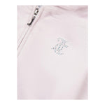 Juicy Couture Felpa Tinta Unita con Zip E Cappuccio per Bambina JBX6358 ROSA JUICY COUTURE 