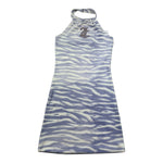 Juicy Couture Abito Bicolore con Fantasia Zebrata per Bambina JBX6523 BIANCO/VIOLA JUICY COUTURE 