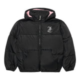 Juicy Couture Giubbino Tinta Unita con Zip E Cappuccio per Bambina JBX6625 NERO JUICY COUTURE 