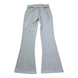 Juicy Couture Pantalone Tinta Unita Modello A Zampa con Stampa per Bambina JBX6689 GRIGIO JUICY COUTURE 
