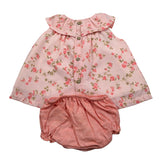 Juliana Completo 2 Pezzi Camicia-Culotte per Neonata 25106 ROSA JULIANA 