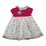 Juliana Abito Bicolore Mezza Manica Bianco per Neonata 25119 BIANCO JULIANA 