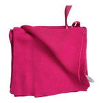 Juliana Coperta tinta unita con Fiocco Fuxia per Neonata J7021 FUXIA JULIANA 