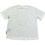 Just Cavalli T-Shirt Girocollo Tinta Unita con Stampa In Contrasto per Bambino JBP26035TS BIANCO JUST CAVALLI 