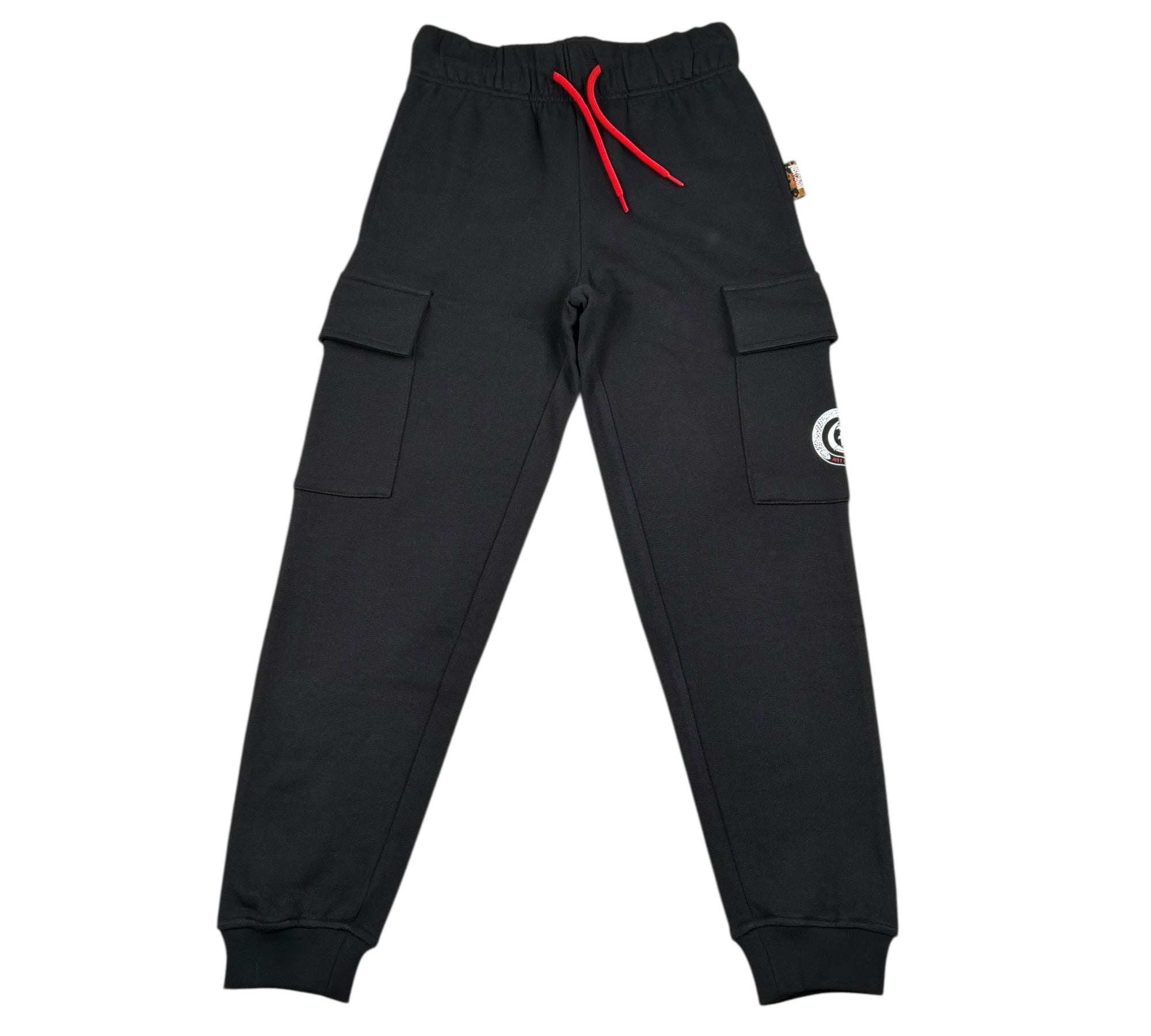 Just Cavalli Pantalone Tuta Tinta Unita con Stampa per Bambino JBP26037PA NERO JUST CAVALLI 