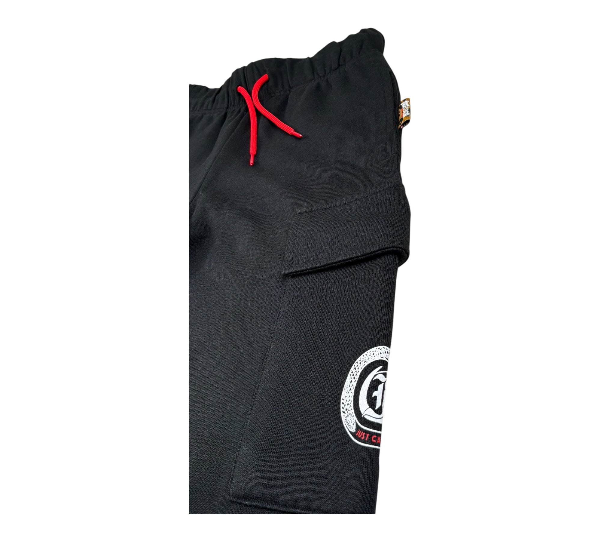 Just Cavalli Pantalone Tuta Tinta Unita con Stampa per Bambino JBP26037PA NERO JUST CAVALLI 