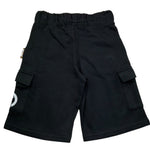 Just Cavalli Bermuda In Felpa Tinta Unita con Logo per Bambino JBP26044BE NERO JUST CAVALLI 