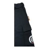 Just Cavalli Bermuda In Felpa Tinta Unita con Logo per Bambino JBP26044BE NERO JUST CAVALLI 