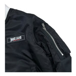 Just Cavalli Giubbino Tinta Unita con Profili In Contrasto per Bambino JBP26047GB NERO JUST CAVALLI 