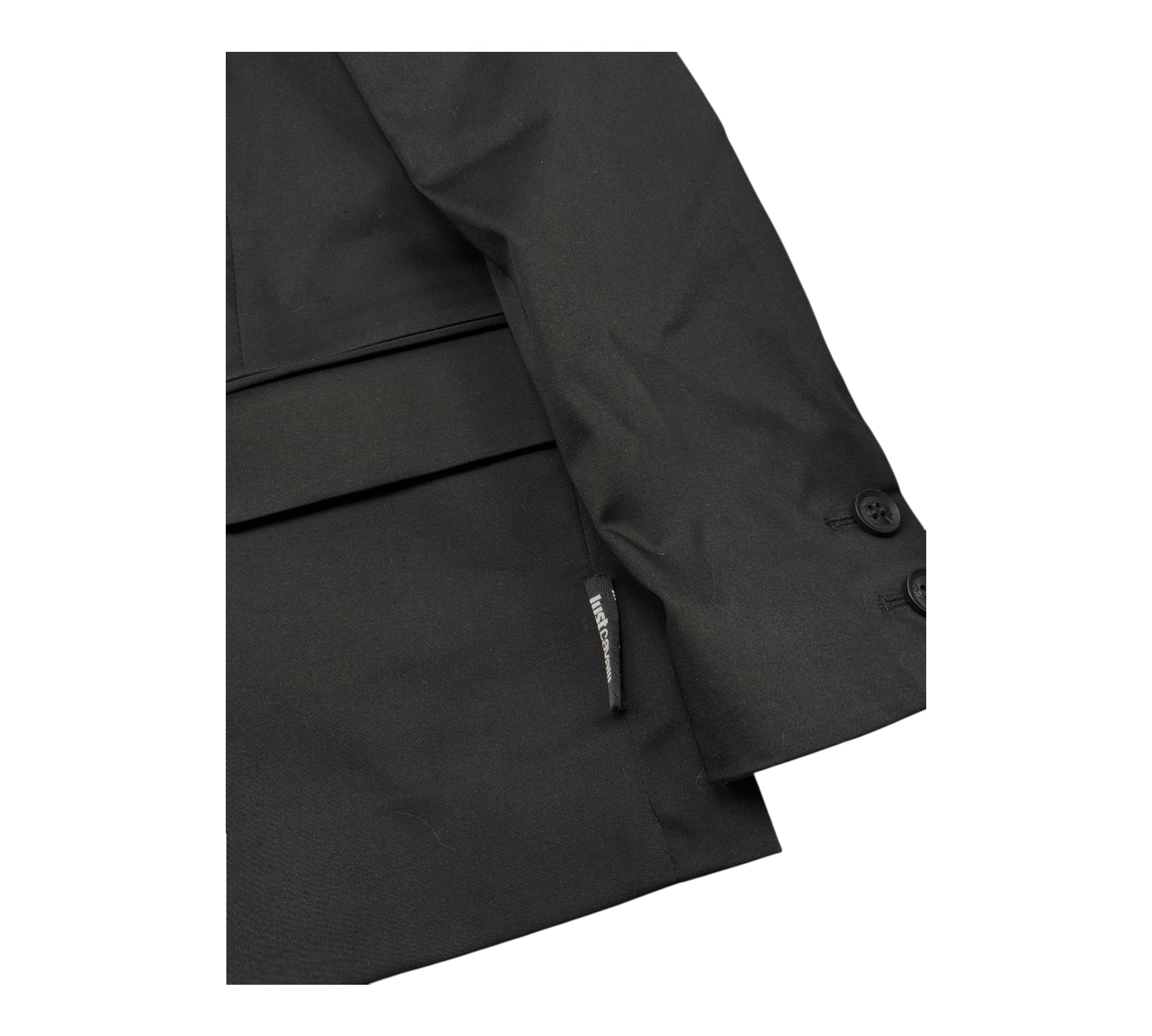 Just Cavalli Giacca Tinta Unita Monopetto per Bambino JBP26048GC NERO JUST CAVALLI 