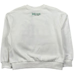 Just Cavalli Felpa Chiusa Girocollo Tinta Unita con Stampa per Bambino JBP26068FE BIANCO JUST CAVALLI 