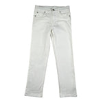 Just Cavalli Jeans Tinta Unita con Girovita Regolabile per Bambino JBP26070PA BIANCO JUST CAVALLI 