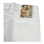Just Cavalli Jeans Tinta Unita con Girovita Regolabile per Bambino JBP26070PA BIANCO JUST CAVALLI 