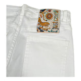 Just Cavalli Jeans Tinta Unita con Girovita Regolabile per Bambino JBP26070PA BIANCO JUST CAVALLI 