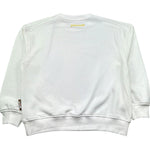 Just Cavalli Felpa Chiusa Girocollo Tinta Unita con Logo per Bambino JGP26002FE BIANCO JUST CAVALLI 