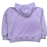 Just Cavalli Felpa Chiusa Girocollo Tinta Unita con Logo per Bambina JGP26013FEA LILLA JUST CAVALLI 