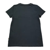 Just Cavalli T-Shirt Girocollo Tinta Unita con Stampa per Bambino JGP26014TS NERO JUST CAVALLI 
