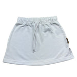 Just Cavalli Gonna Tinta Unita con Logo per Bambina JGP26022GO BIANCO JUST CAVALLI 