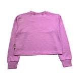 Just Cavalli Felpa Chiusa Girocollo Tinta Unita con Logo per Bambina JGP26042FE ROSA JUST CAVALLI 
