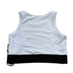 Just Cavalli Top Giromanica Tinta Unita con Logo per Bambina JGP26055TO BIANCO JUST CAVALLI 