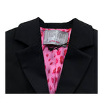 Just Cavalli Giacca Modello Crop Tinta Unita per Bambina JGP26059GC NERO JUST CAVALLI 