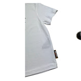Just Cavalli T-Shirt Girocollo Tinta Unia con Brillantini per Bambina JGP26076TS BIANCO JUST CAVALLI 