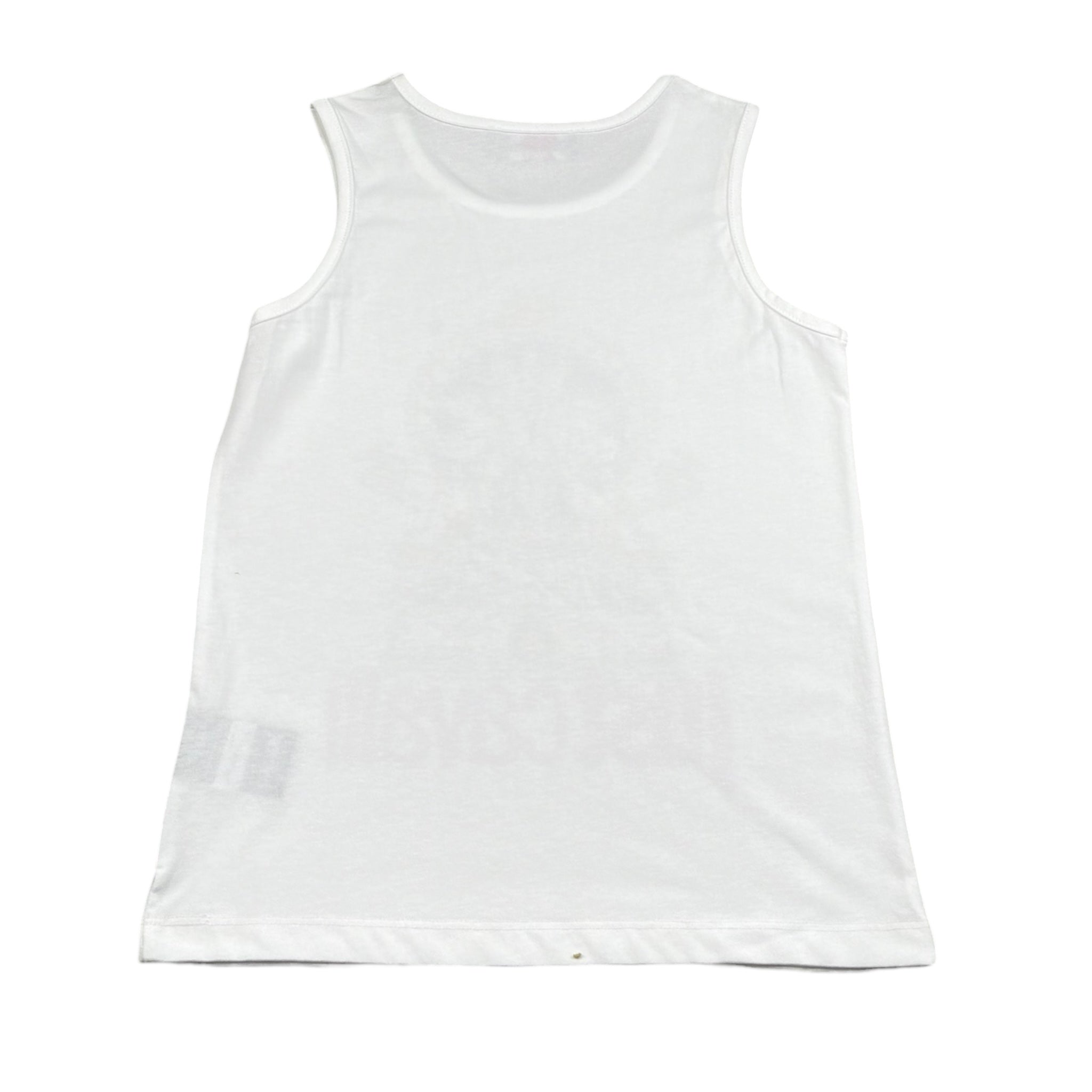 Just Cavalli Canotta Tinta Unita con Stampa per Bambina JGP26124CN BIANCO JUST CAVALLI 
