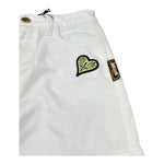 Just Cavalli Pantalone Tinta Unita Modello Palazzo per Bambina JGP26129PA BIANCO JUST CAVALLI 