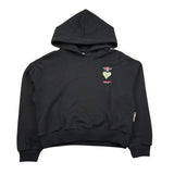 Just Cavalli Felpa Chiusa con Cappuccio Tinta Unita per Bambina JGP26148FE NERO JUST CAVALLI 