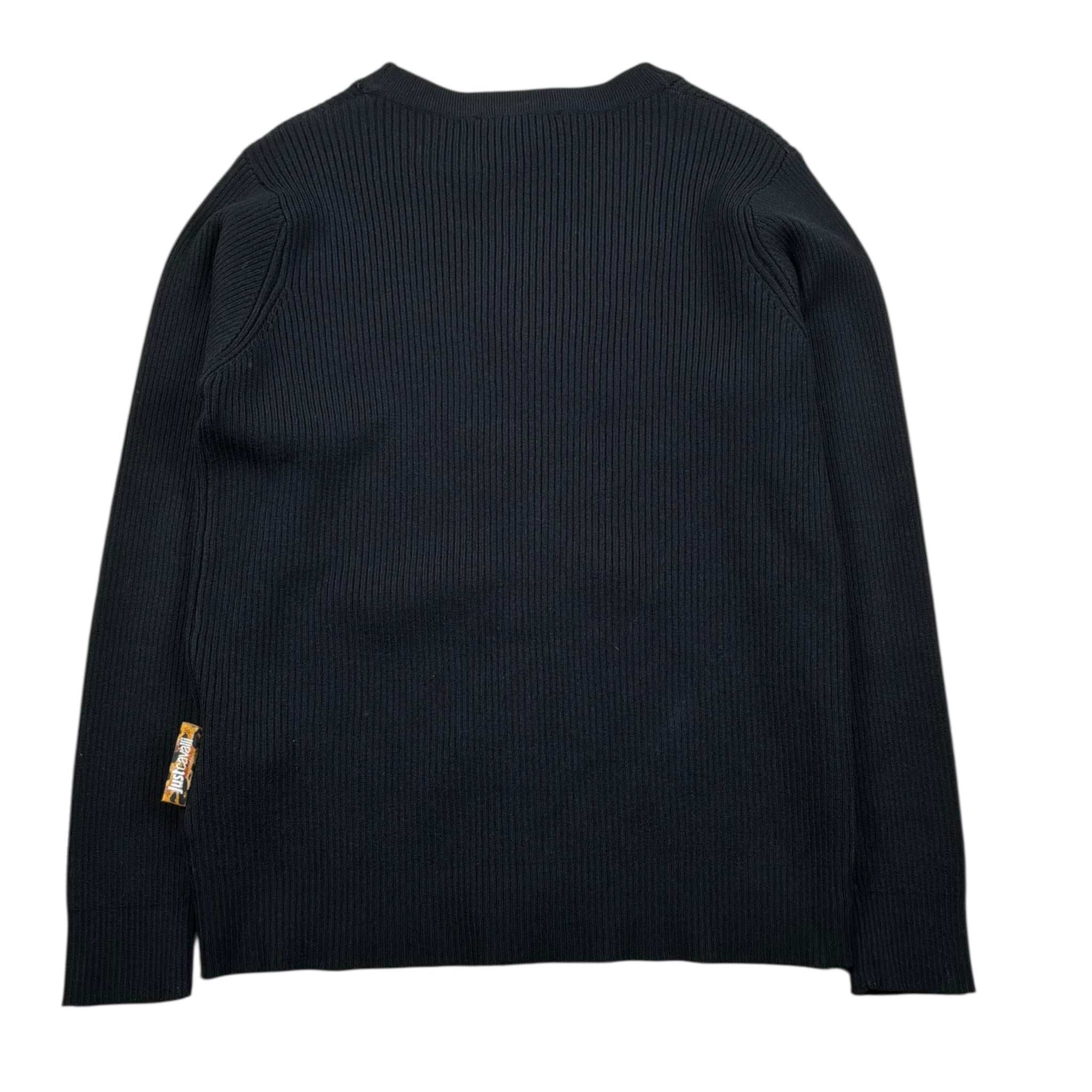 Just Cavalli Cardigan Tinta Unita per Bambino JGP26156CD NERO JUST CAVALLI 