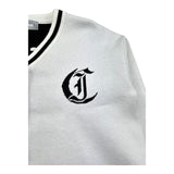 Just Cavalli Cardigan Tinta Unira con Logo per Bambina JGP26168CD BIANCO JUST CAVALLI 