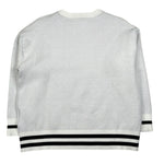 Just Cavalli Maglia Girocollo Tinta Unita con Stampa per Bambina JGP26180MA BIANCO JUST CAVALLI 