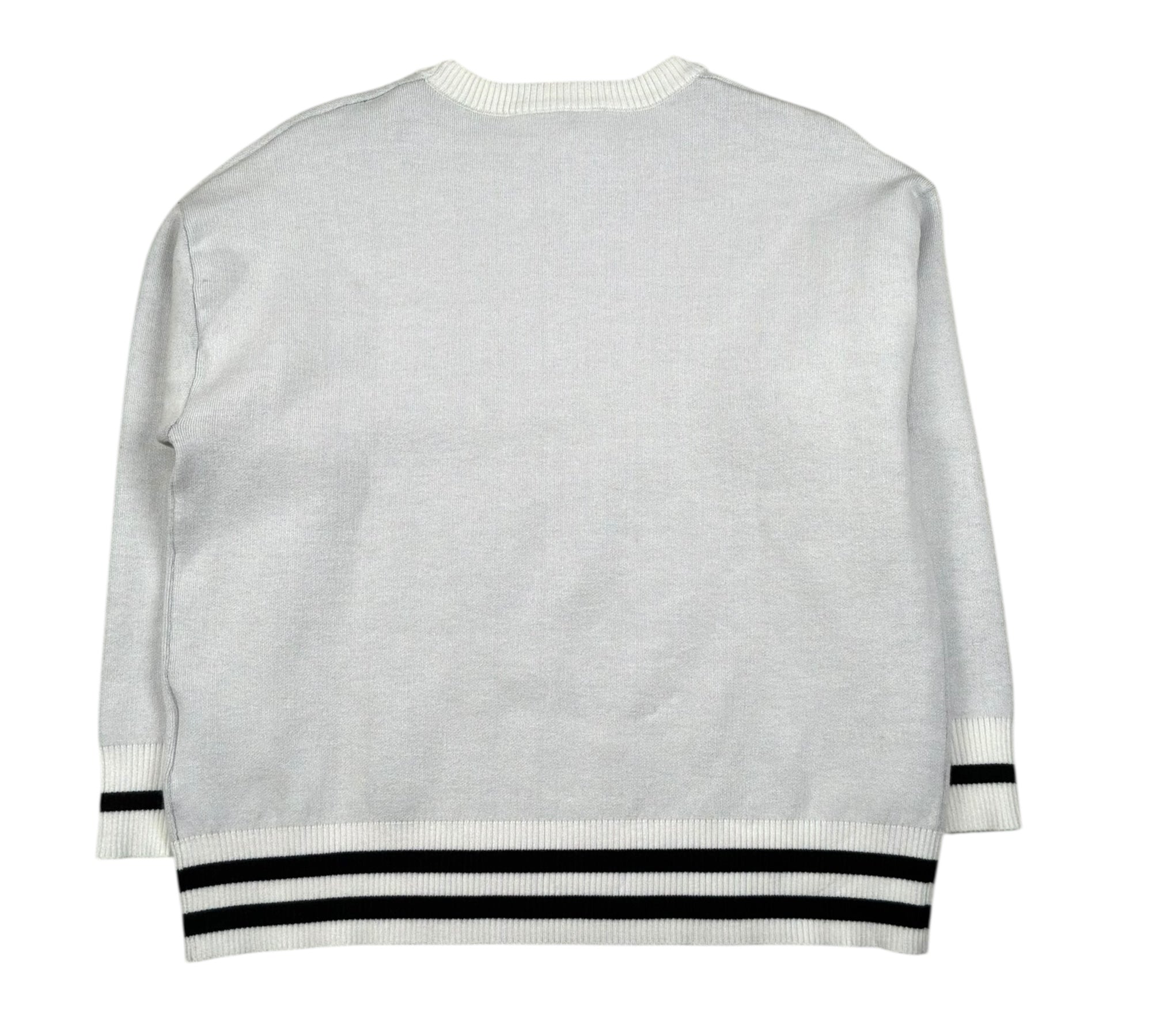 Just Cavalli Maglia Girocollo Tinta Unita con Stampa per Bambina JGP26180MA BIANCO JUST CAVALLI 