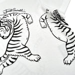 Just Cavalli T-Shirt Girocollo Tinta Unita con Stampa per Bambina JGP26181TS BIANCO JUST CAVALLI 
