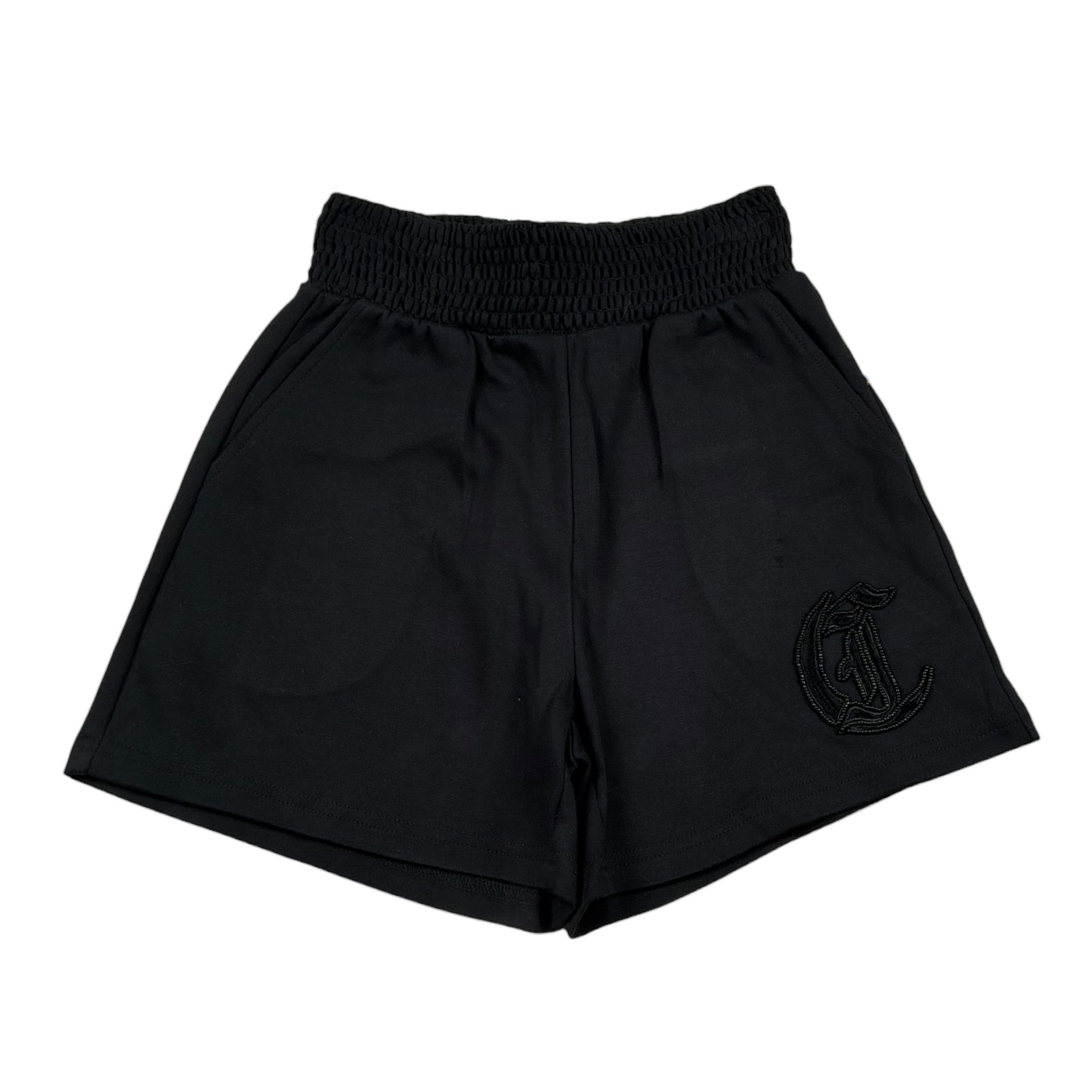 Just Cavalli Short In Tuta Tinta Unita per Bambina JGP26244SH NERO JUST CAVALLI 